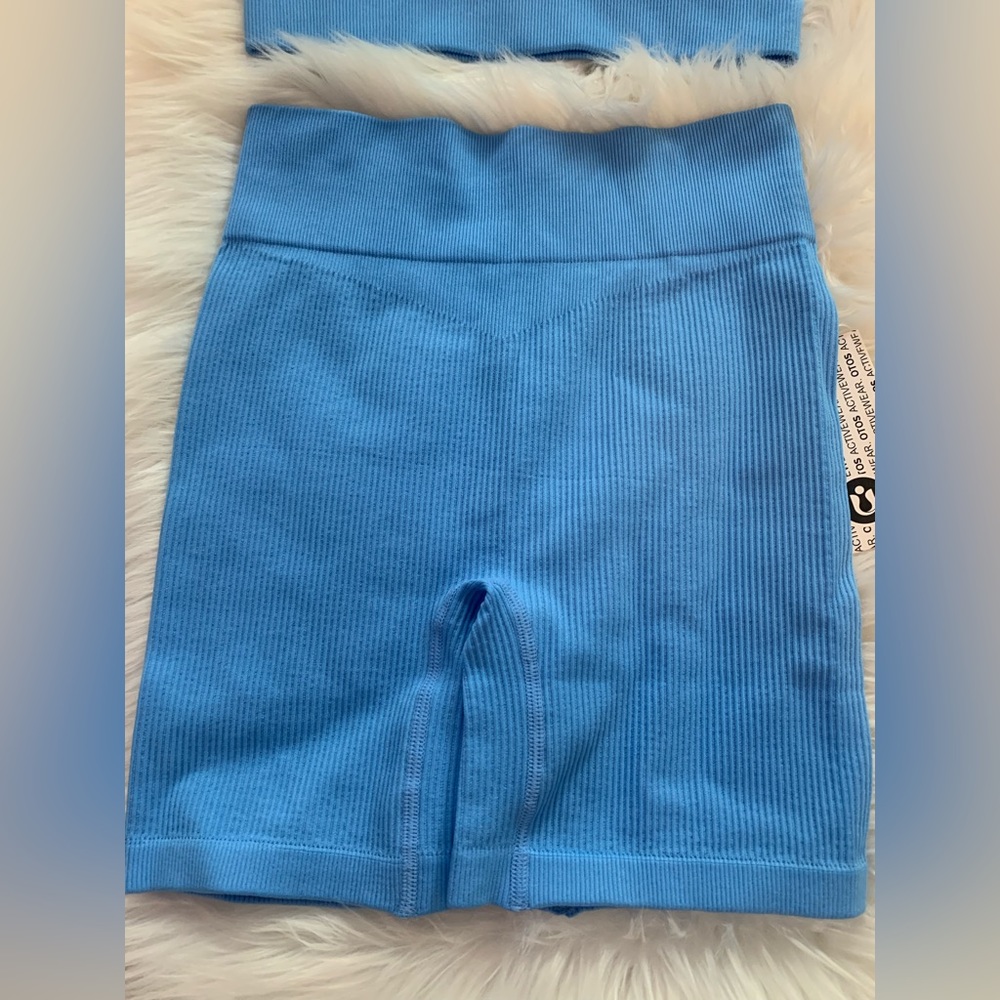 2pc ribbed workout set - Picture 5 of 7